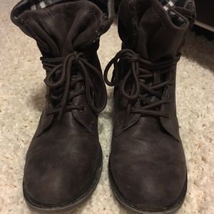 Mudd Combat Boots ((like NEW))